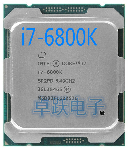 ھ i7-6800K CPU μ LGA2011-3, X99  ..
